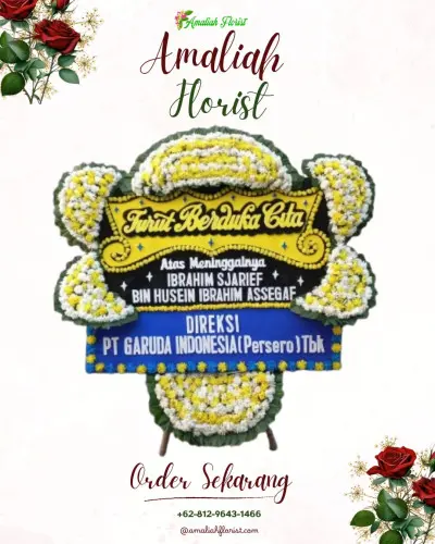 Papan Bunga Duka di Pesayangan